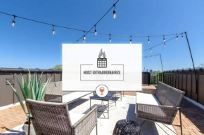 The Ultimate Double Rooftop Deck with Skyline Views